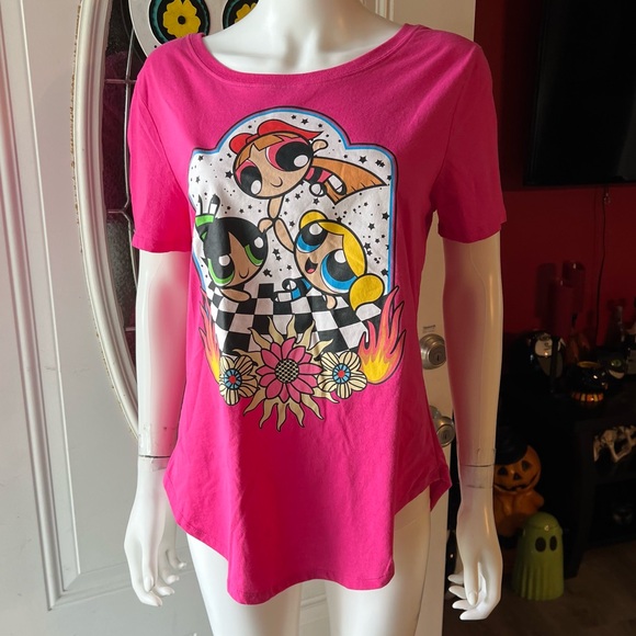 🍒💣 PowerPuff Girls fitted t-shirt - Picture 2 of 6